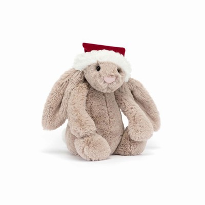Jellycat Bashful Christmas Bunnies UK | 86041CBIA